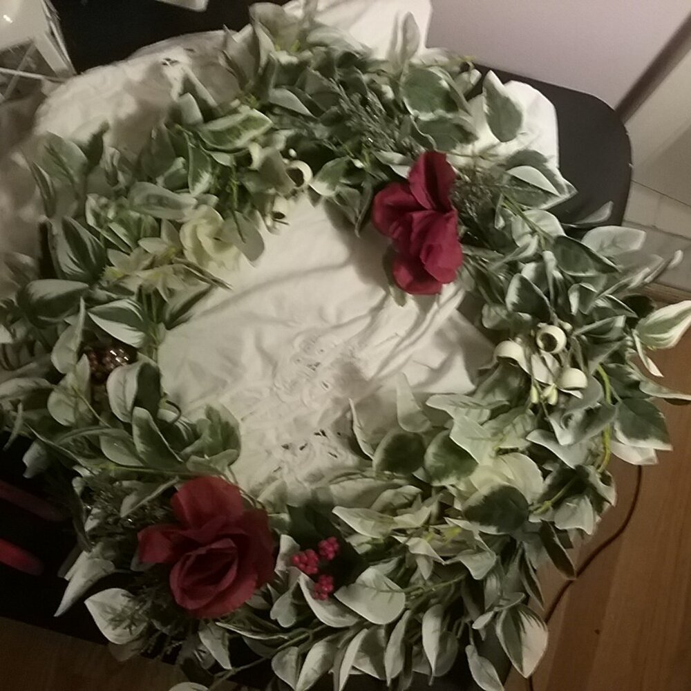 Handmade Holiday Wreath